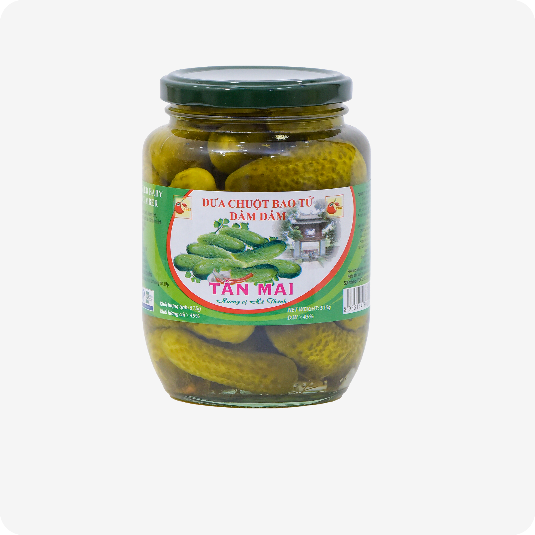 Dưa chuột bao từ dầm dấm