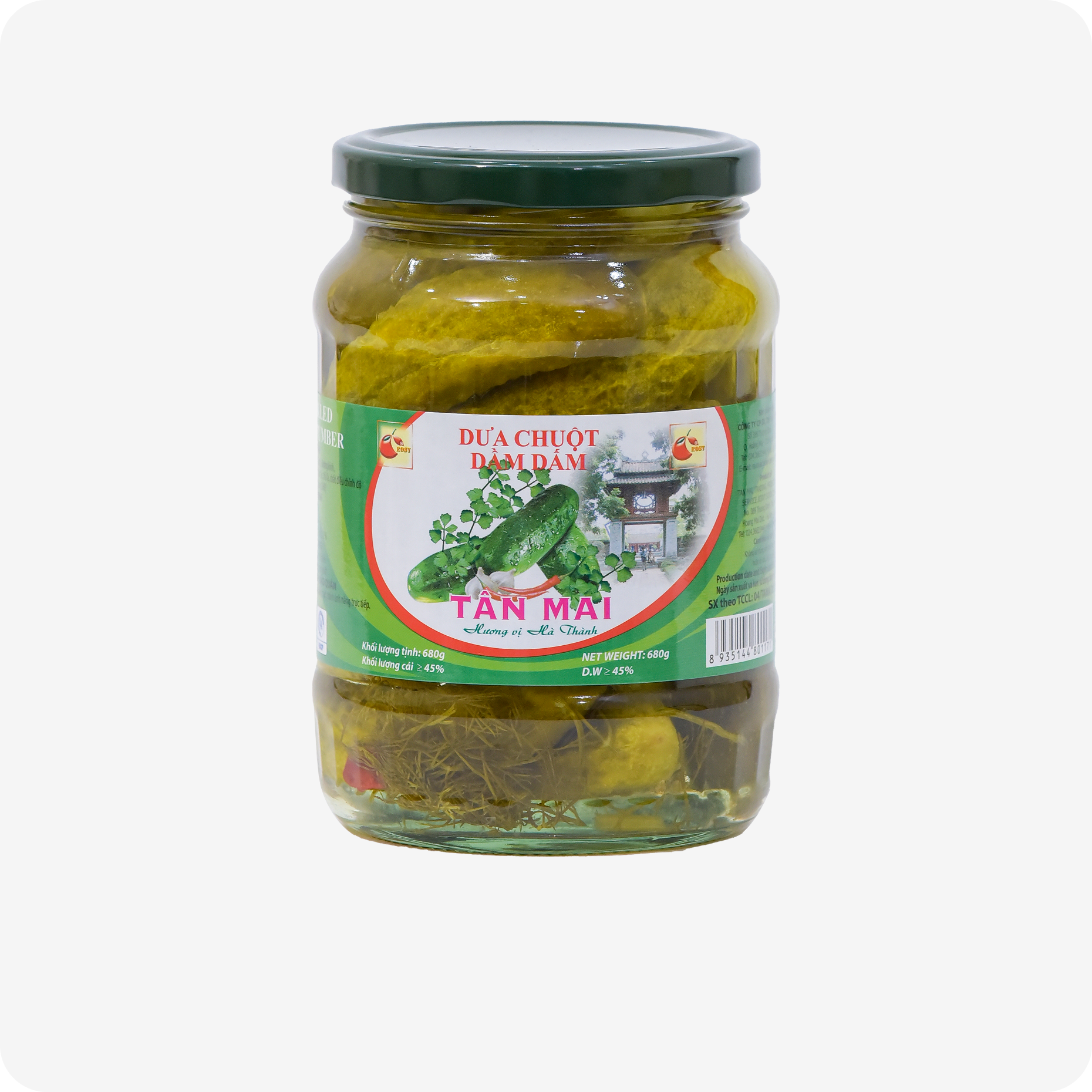 Dưa chuột dầm dấm