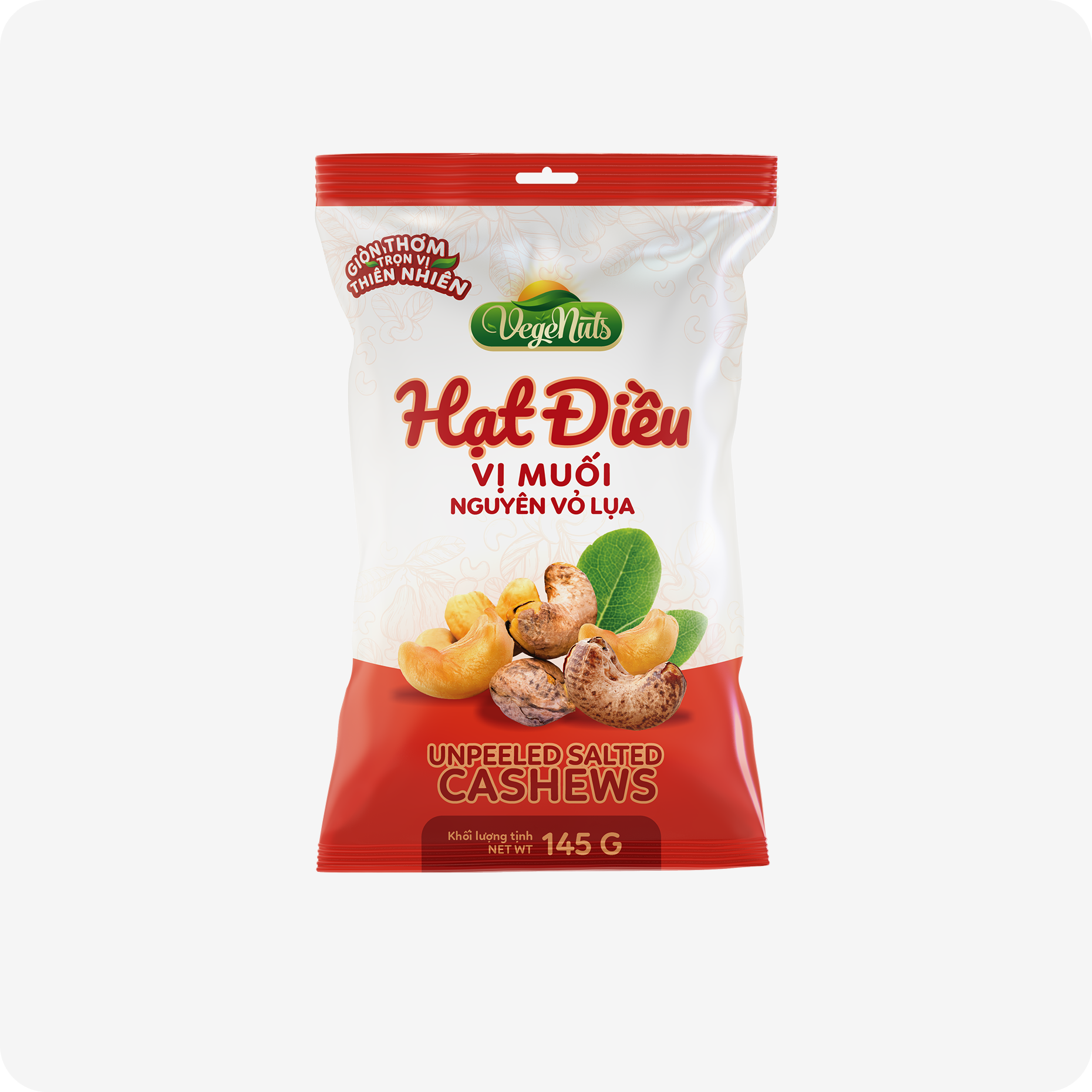 Hạt điều vỏ lụa rang muối