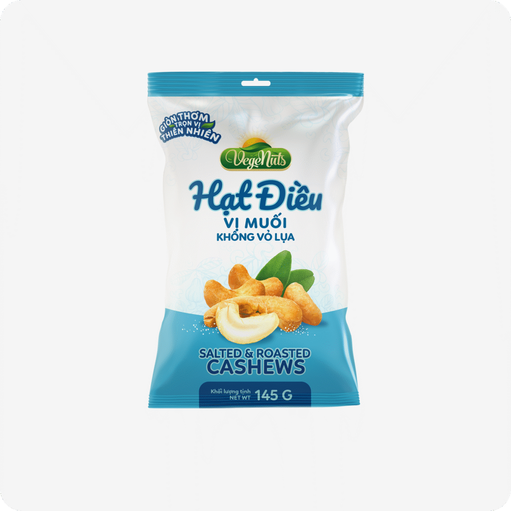 Hạt điều không vỏ rang muối