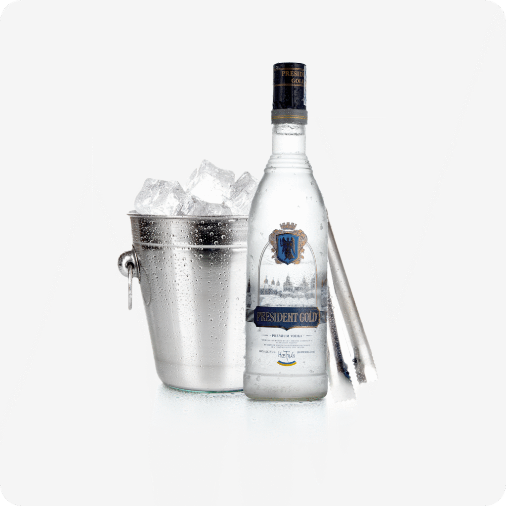 Rượu Vodka President 40% vol