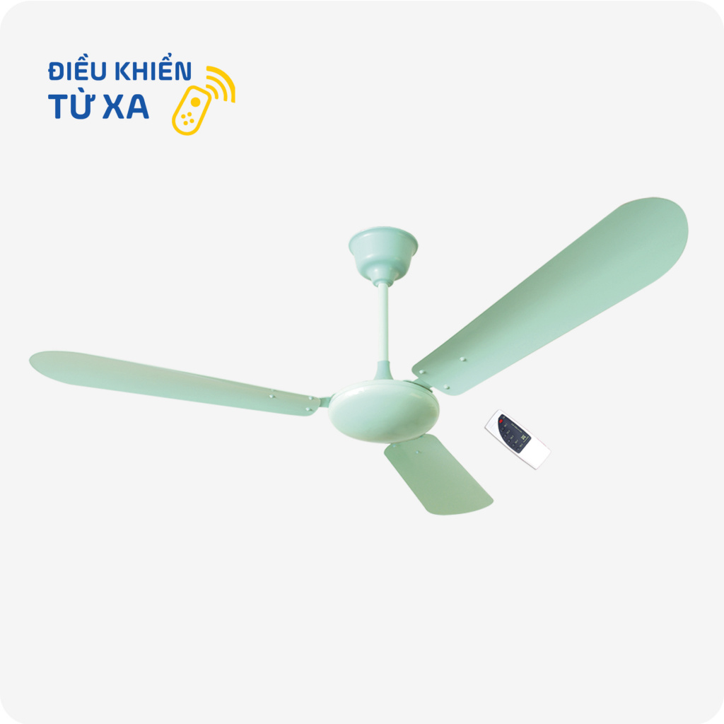 Quạt trần1400 ĐKTX cánh nhôm