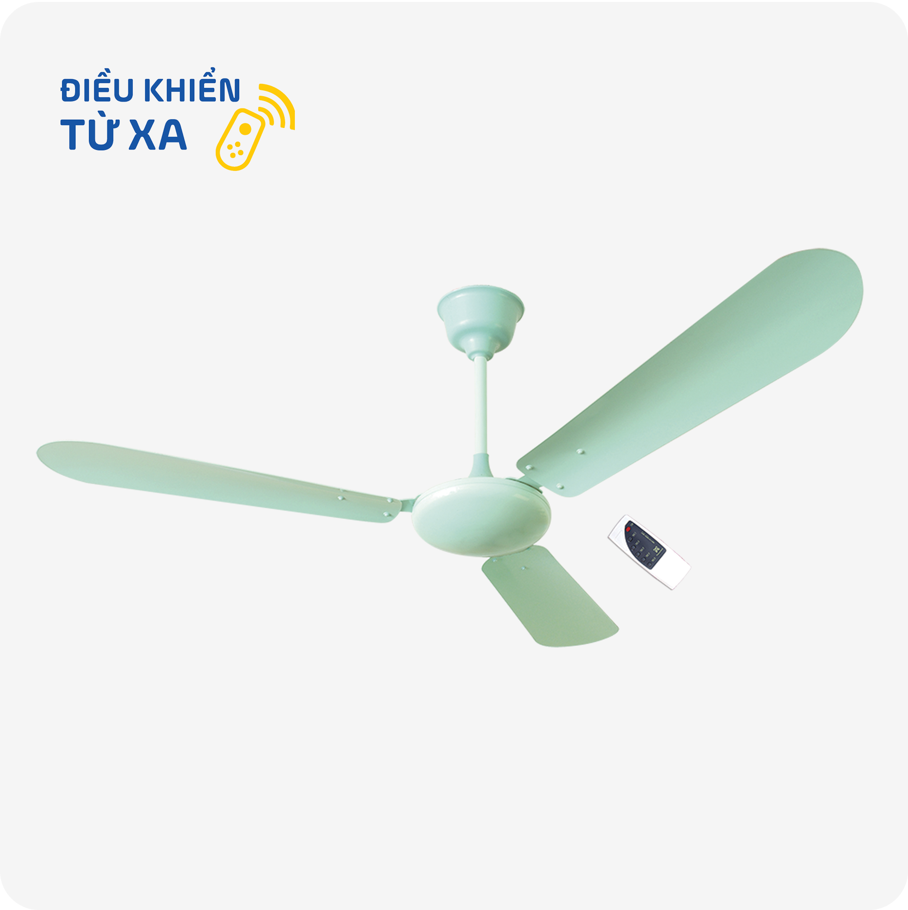 Quạt trần1400 ĐKTX cánh nhôm