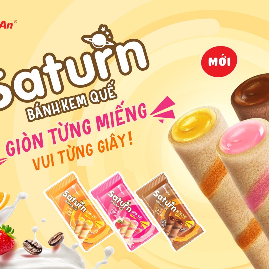 Bánh kem quế Saturn 103g