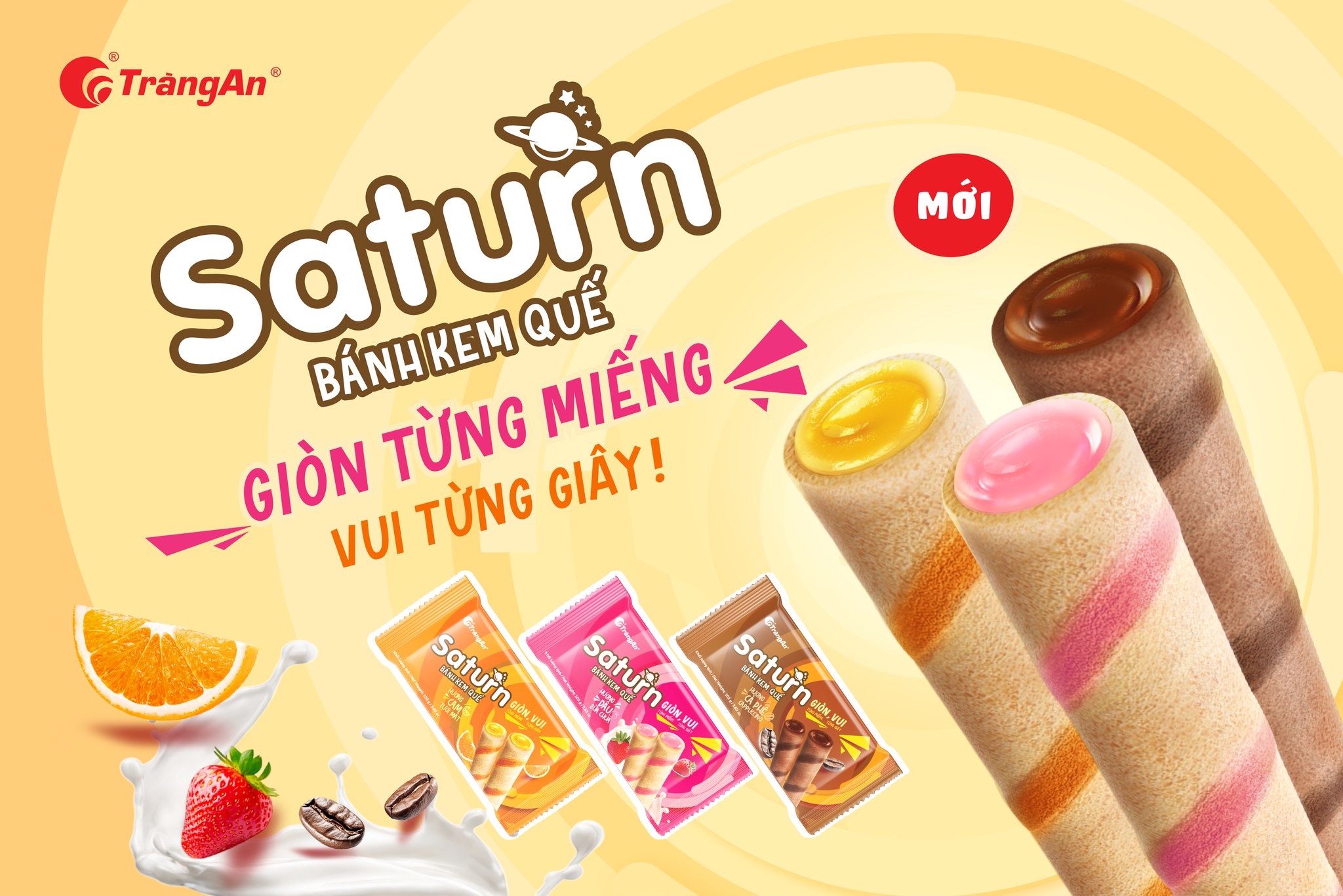 Bánh kem quế Saturn 103g