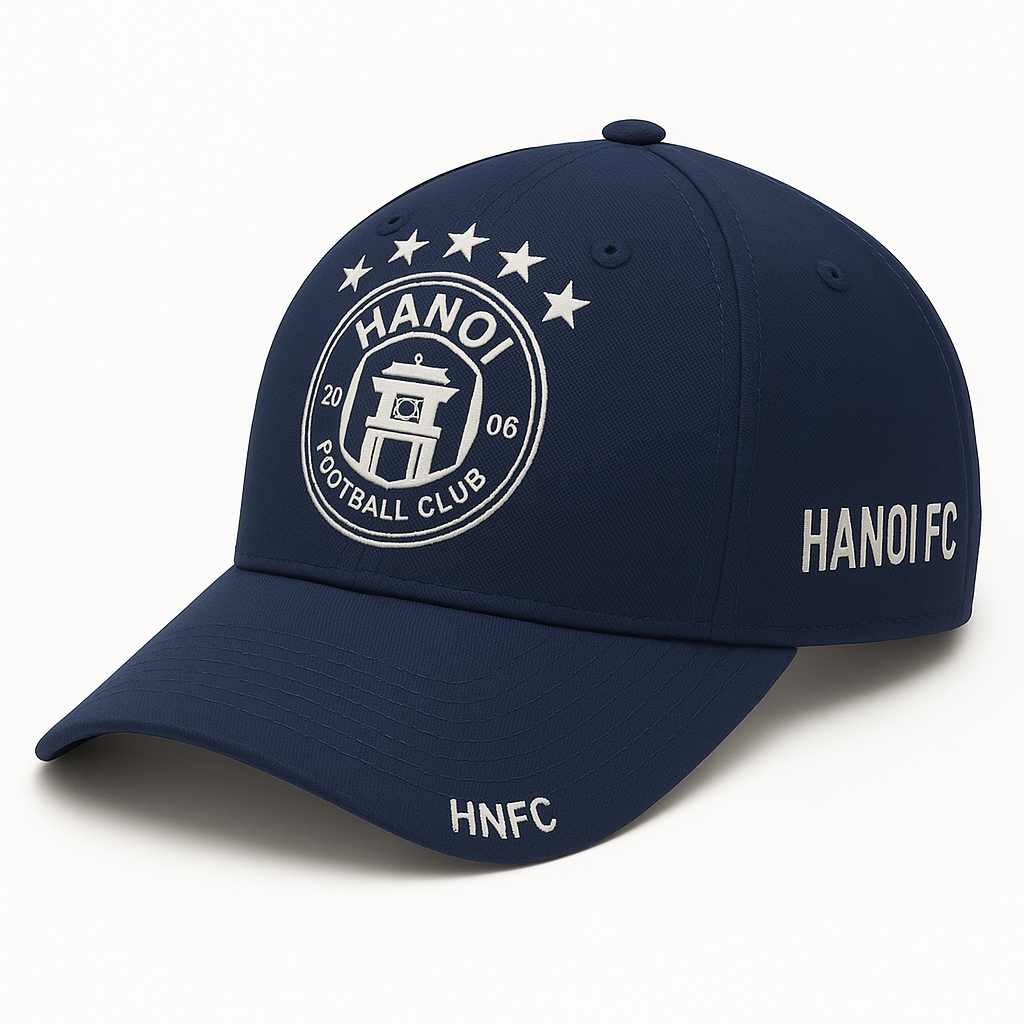 Mũ lưỡi trai logo Hà Nội FC - Màu xanh navy (Chiếc)