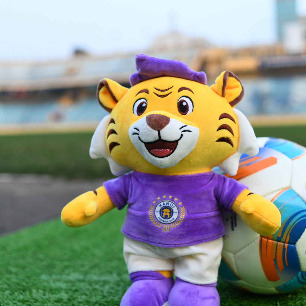 Thú bông linh vật Tigoal - phiên bản kỷ niệm 20 năm