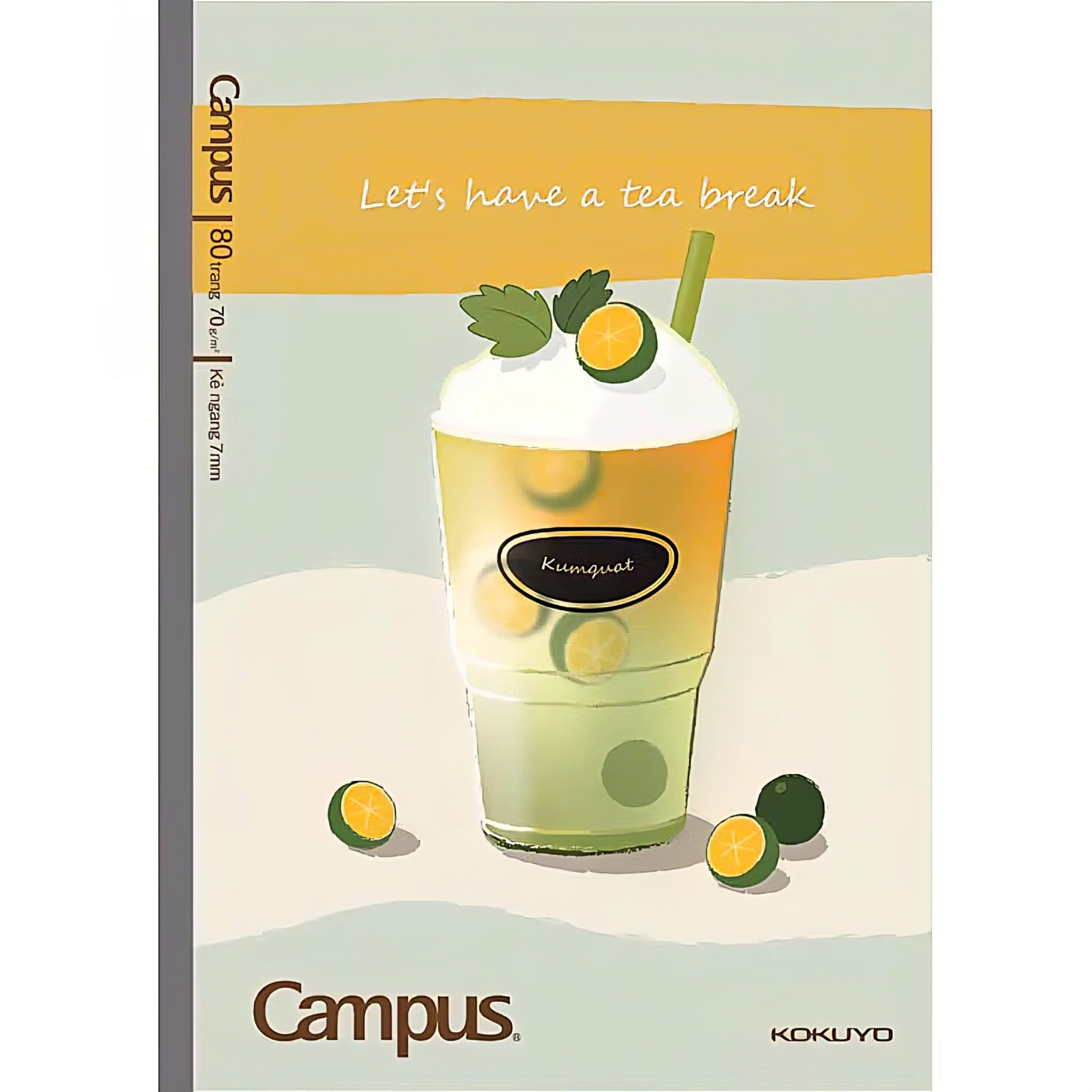 Vở KN 80T Campus Cafe/ NB-B5L80CAF-02