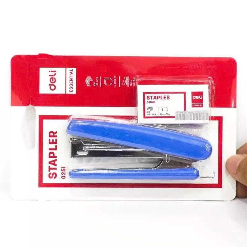 Dập ghim số 10 Deli 0221 - Ảnh 3