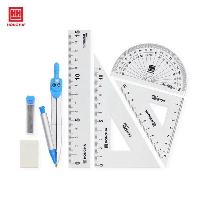 Bộ Compa Hồng Hà 3483 - Ảnh 2