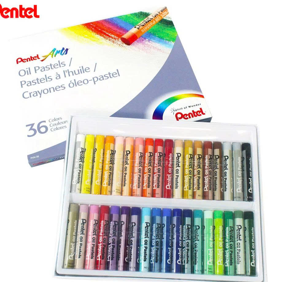 Sáp dầu Pentel 36 màu PHN-36AS - Ảnh 3