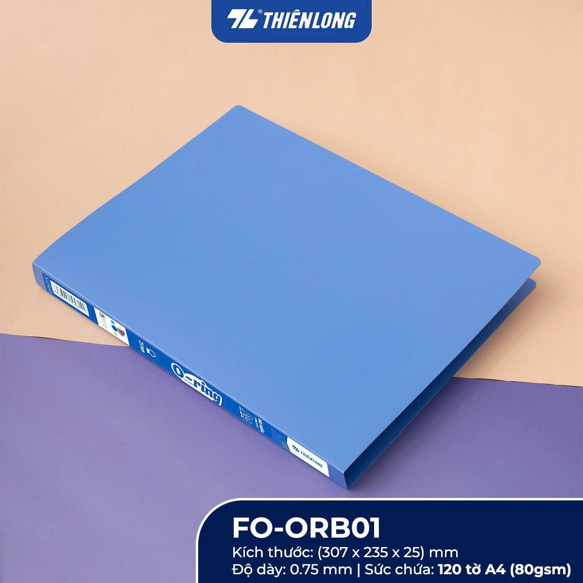 Bìa nhẫn Thiên Long FO-ORB01 2.5 mm