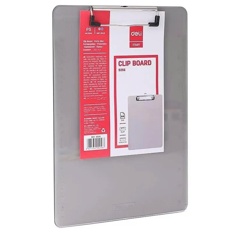 Cặp trình ký nhựa trong Deli 9256 - Ảnh 2