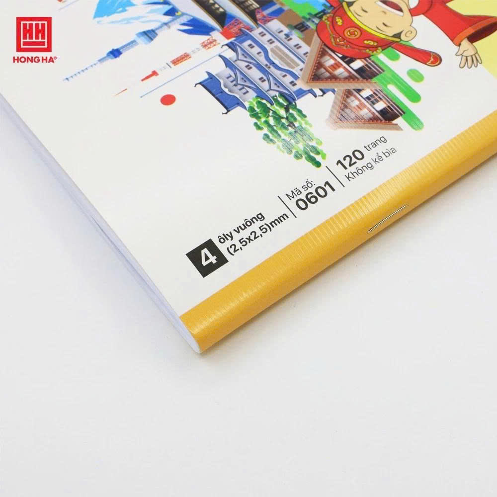 Vở ô li 120T school trạng nguyên Hồng Hà HH: 0601 - Ảnh 3